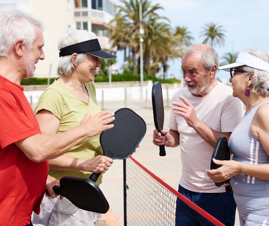 active seniors pickleball